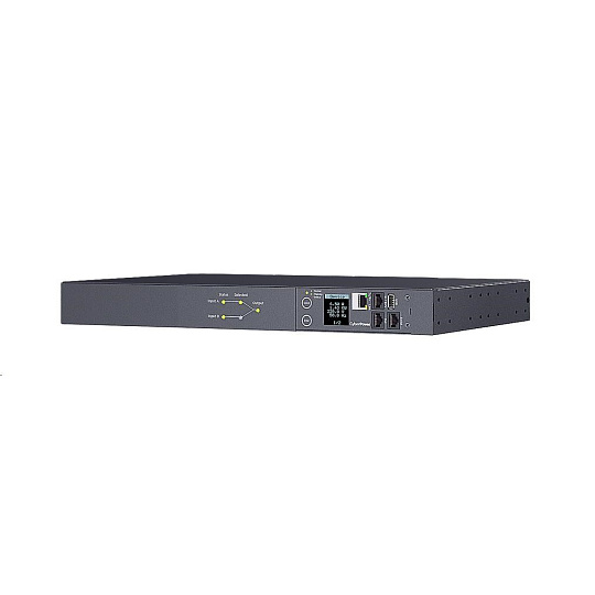 BAZAR - CyberPower Rack ATS Switched PDU, 1U, 16A, (8)C13, (2)C19, IEC C20 (2) - předváděcí BAZAR - CyberPower Rack ATS Switched PDU, 1U, 16A, (8)C13, (2)C19, IEC C20 (2) - předváděcí