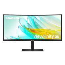 BAZAR - SAMSUNG MT LED LCD Monitor 34" Samsung ViewFinity S65UC - prohnutý,VA,3440x1440,5ms,100Hz,HDMI,DisplayPort,USB3 BAZAR - SAMSUNG MT LED LCD Monitor 34" Samsung ViewFinity S65UC - prohnutý,VA,3440x1440,5ms,100Hz,HDMI,DisplayPort,USB3