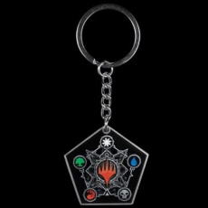 Konix Magic: The Gathering "Colors" Metal Keychain Konix Magic: The Gathering "Colors" Metal Keychain