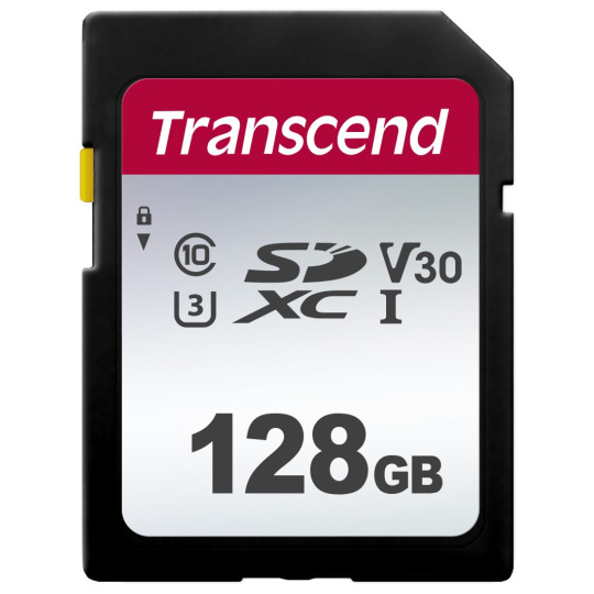 TRANSCEND SDXC karta 128GB 300S, UHS-I U3 V30 (R:100W:25 MB/s) TRANSCEND SDXC karta 128GB 300S, UHS-I U3 V30 (R:100W:25 MB/s)