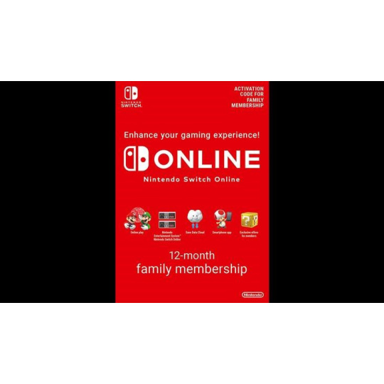 365 Days Switch Online Membership (Family) 365 Days Switch Online Membership (Family)