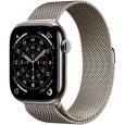 Apple Watch Series 11 GPS + Cellular 46mm Natural Titanium Case with Natural Milanese Loop - M/L