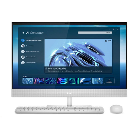 DELL PC AiO 27 All-in-One EC27250 / U5-325/16GB/512SSD/FHD/Integrated/WLAN/Kb&Mse/W11 Pro/3Y PS NBD DELL PC AiO 27 All-in-One EC27250 / U5-325/16GB/512SSD/FHD/Integrated/WLAN/Kb&Mse/W11 Pro/3Y PS NBD