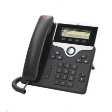 Cisco CP-7811-3PCC-K9=, VoIP telefon, 1line, 2x10/100, displej, PoE Cisco CP-7811-3PCC-K9=, VoIP telefon, 1line, 2x10/100, displej, PoE