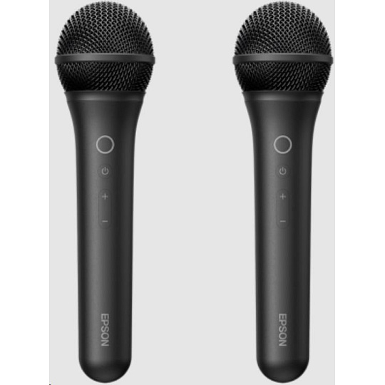 EPSON Bezdrátový pár karaoke mikrofonů pro chytré projektory Lifestudio - ELPKM01 - Projektorové příslušenství EPSON Bezdrátový pár karaoke mikrofonů pro chytré projektory Lifestudio - ELPKM01 - Projektorové příslušenství