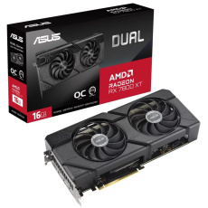 ASUS VGA AMD Radeon RX 7800 XT DUAL OC 16G, 16G GDDR6, 3xDP, 1xHDMI ASUS VGA AMD Radeon RX 7800 XT DUAL OC 16G, 16G GDDR6, 3xDP, 1xHDMI