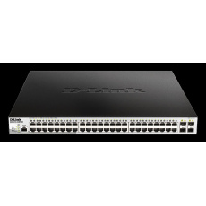 D-Link DGS-1210-52MP/ME/E 48-Port 10/100/1000BASE-T PoE + 4-Port 1 Gbps SFP Ports Metro Ethernet D-Link DGS-1210-52MP/ME/E 48-Port 10/100/1000BASE-T PoE + 4-Port 1 Gbps SFP Ports Metro Ethernet