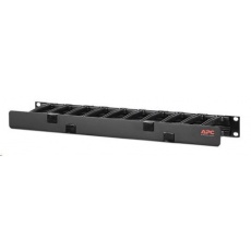 APC Horizontal Cable Manager, 1U x 4" Deep, Single-Sided with Cover APC Horizontal Cable Manager, 1U x 4" Deep, Single-Sided with Cover