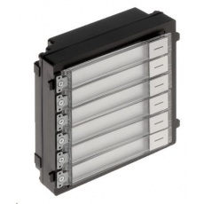 HIKVISION DS-KD-KK, Modul interkomu se 6 tlačítky HIKVISION DS-KD-KK, Modul interkomu se 6 tlačítky