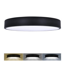 Solight LED stropní osvětlení LECCE, 3CCT, 48W, 2900lm, 40cm, 3000/4000/6000K, černá Solight LED stropní osvětlení LECCE, 3CCT, 48W, 2900lm, 40cm, 3000/4000/6000K, černá