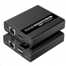 PremiumCord HDMI KVM extender FULL HD 1080p na 70m s přenosem USB PremiumCord HDMI KVM extender FULL HD 1080p na 70m s přenosem USB