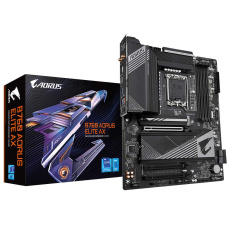 GIGABYTE MB Sc LGA1700 B760 AORUS ELITE AX, Intel B760, 4xDDR5, 1xDP, 1xHDMI, WI-FI GIGABYTE MB Sc LGA1700 B760 AORUS ELITE AX, Intel B760, 4xDDR5, 1xDP, 1xHDMI, WI-FI