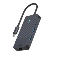 RAPOO adaptér UCM-2001, 4-in-1 USB-C Multiport Adapter