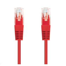 C-TECH kabel patchcord Cat5e, UTP, červený, 0,5m C-TECH kabel patchcord Cat5e, UTP, červený, 0,5m