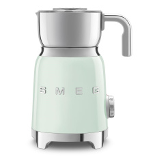Smeg MFF11PGEU napěňovač mléka, 500 W, 600 ml / 2,5 šálku, horká čokoláda / mléko, lehká pěna, pastelově zelený Smeg MFF11PGEU napěňovač mléka, 500 W, 600 ml / 2,5 šálku, horká čokoláda / mléko, lehká pěna, pastelově zelený