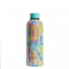 Puro Hot&Cold Texture láhev z nerezové oceli, double wall, 500ml Brush Puro Hot&Cold Texture láhev z nerezové oceli, double wall, 500ml Brush