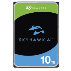 SEAGATE HDD 10TB SKYHAWK AI, 3.5", SATAIII, 7200 RPM, Cache 256MB, s R/V Senzorem SEAGATE HDD 10TB SKYHAWK AI, 3.5", SATAIII, 7200 RPM, Cache 256MB, s R/V Senzorem