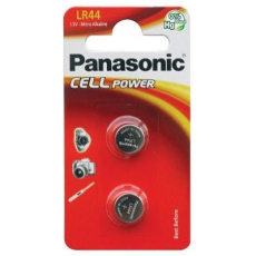 PANASONIC Alkalická MIKRO baterie LR-44EL/2B 1,5V (Blistr 2ks) PANASONIC Alkalická MIKRO baterie LR-44EL/2B 1,5V (Blistr 2ks)