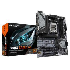 BAZAR - GIGABYTE MB Sc AM5 B650 EAGLE AX, AMD B650, 4xDDR5, 1xDP, 1xHDMI, WI-FI, ATX - Po opravě (Komplet)