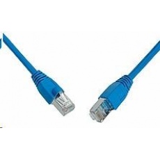 Solarix Patch kabel CAT5E SFTP PVC 20m modrý snag-proof C5E-315BU-20MB Solarix Patch kabel CAT5E SFTP PVC 20m modrý snag-proof C5E-315BU-20MB