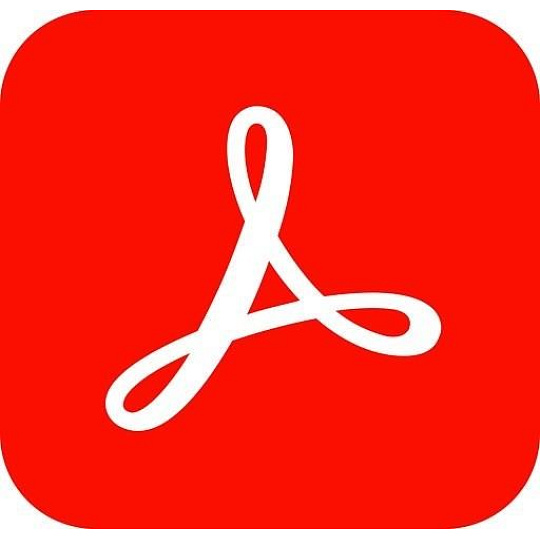 Acrobat Pro for teams MP ML (+CZ) Commercial 1 User, 12 Months, NEW, 25 pack