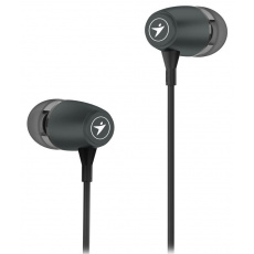 GENIUS sluchátka HS-M318 METALLIC IRON GREY, 4pin 3,5 mm jack, kovově šedá GENIUS sluchátka HS-M318 METALLIC IRON GREY, 4pin 3,5 mm jack, kovově šedá