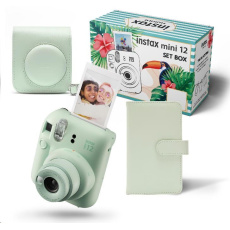 Fujifilm MINI 12 Big bundle zelený Fujifilm MINI 12 Big bundle zelený