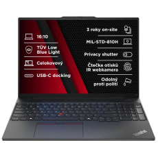LENOVO NTB ThinkPad E16 AMD G2 - Ryzen5 7535HS,16" WUXGA,16GB,512SSD,FHD+IRcam,W11P LENOVO NTB ThinkPad E16 AMD G2 - Ryzen5 7535HS,16" WUXGA,16GB,512SSD,FHD+IRcam,W11P