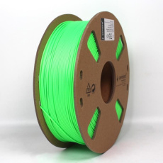 GEMBIRD Tisková struna (filament) PLA, 1,75mm, 1kg, fluorescentní, zelená GEMBIRD Tisková struna (filament) PLA, 1,75mm, 1kg, fluorescentní, zelená