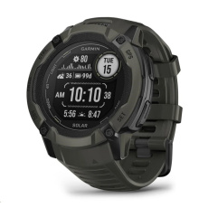 BAZAR - Garmin GPS sportovní hodinky Instinct 2 2X Solar (Green) - Rozbaleno (Komplet)