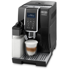 BAZAR - DeLonghi Dinamica ECAM 350.55.B automatický kávovar, 15 bar, vestavěný mlýnek, mléčný systém - Rozbaleno BAZAR - DeLonghi Dinamica ECAM 350.55.B automatický kávovar, 15 bar, vestavěný mlýnek, mléčný systém - Rozbaleno