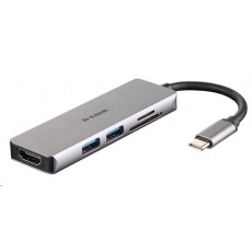D-Link DUB-M530 5-in-1 USB-C Hub with HDMI and SD/microSD Card Reader D-Link DUB-M530 5-in-1 USB-C Hub with HDMI and SD/microSD Card Reader