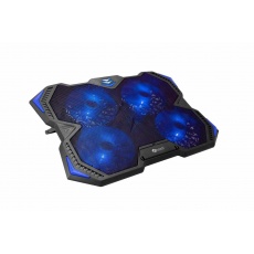 C-TECH chladící podložka pod NTB Zefyros (GCP-01B), casual gaming, 17,3", modré podsvícení, regulace otáček C-TECH chladící podložka pod NTB Zefyros (GCP-01B), casual gaming, 17,3", modré podsvícení, regulace otáček