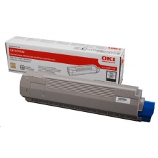 OKI Černá toner do C810/C830<>br> <b>Kapacita:</b> 8 000 str. při 5% krytí. OKI Černá toner do C810/C830<>br> <b>Kapacita:</b> 8 000 str. při 5% krytí.