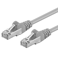 Premiumcord Patch kabel CAT 6a S-FTP,RJ45-RJ45,LSOH, AWG 26/7 3m šedá Premiumcord Patch kabel CAT 6a S-FTP,RJ45-RJ45,LSOH, AWG 26/7 3m šedá
