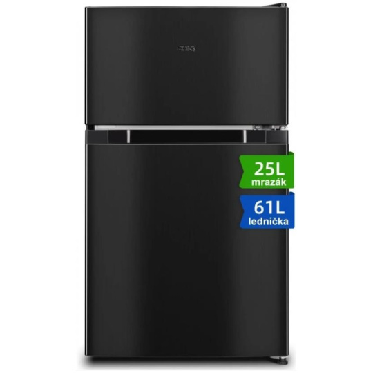 CHiQ kombi, mrazák nahoře, 86l (L 61l, M 25l), LowFrost, tm. metal. + 12 let záruka na kompresor (bez registrace) CHiQ kombi, mrazák nahoře, 86l (L 61l, M 25l), LowFrost, tm. metal. + 12 let záruka na kompresor (bez registrace)