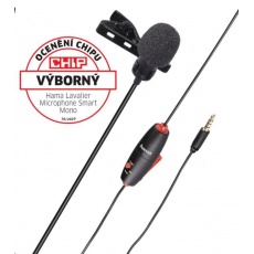 Hama klopový mikrofon Lavalier Smart, mono Hama klopový mikrofon Lavalier Smart, mono
