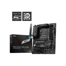 MSI MB Sc LGA1700 PRO B760-P WIFI DDR4, Intel B760, 4xDDR4, 1xDP, 1xHDMI, WI-FI MSI MB Sc LGA1700 PRO B760-P WIFI DDR4, Intel B760, 4xDDR4, 1xDP, 1xHDMI, WI-FI