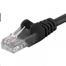PREMIUMCORD Patch kabel UTP RJ45-RJ45 CAT5e 1m černá PREMIUMCORD Patch kabel UTP RJ45-RJ45 CAT5e 1m černá