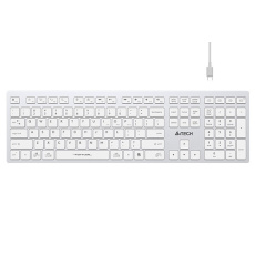 A4tech FBX50C, bezdrátová kancelářská klávesnice, bílá A4tech FBX50C, bezdrátová kancelářská klávesnice, bílá