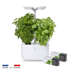 Véritable Exky SMART - Automatický květináč s regulací osvětlení, bílá + 2 bylinkové náplně Véritable Exky SMART - Automatický květináč s regulací osvětlení, bílá + 2 bylinkové náplně