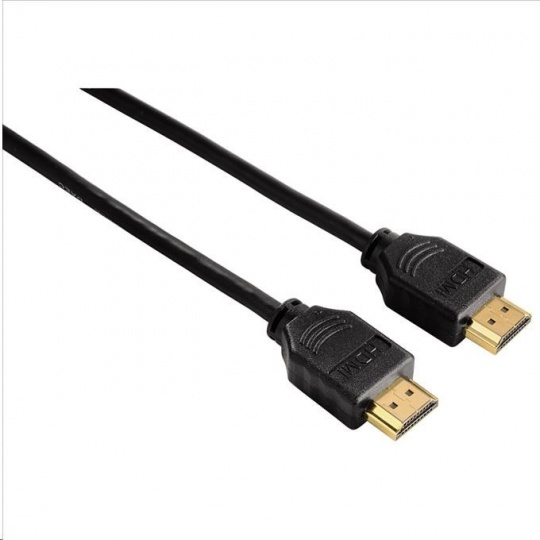 Hama HDMI kábel vidlica - vidlica, 1,5 m, pozlátený, Ethernet, nebalený