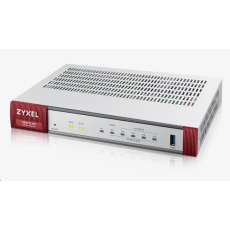 Zyxel USGFLEX100 firewall with 1-year UTM bundle, 1x gigabit WAN, 4x gigabit LAN/DMZ, 1x USB Zyxel USGFLEX100 firewall with 1-year UTM bundle, 1x gigabit WAN, 4x gigabit LAN/DMZ, 1x USB