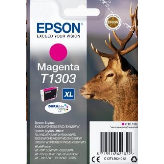 EPSON ink bar Singlepack "Jelen" Magenta T1303 DURABrite Ultra Ink (10,1 ml)