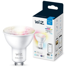 PHILIPS WiZ Wi-Fi BLE 50W GU10 - stmívatelná, nastavitelná teplota barev, barevná PHILIPS WiZ Wi-Fi BLE 50W GU10 - stmívatelná, nastavitelná teplota barev, barevná