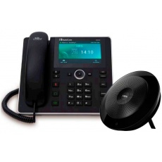 AudioCodes IP konferenční telefon UC-HRS-457 s externím reproduktorem, napájecí zdroj AudioCodes IP konferenční telefon UC-HRS-457 s externím reproduktorem, napájecí zdroj