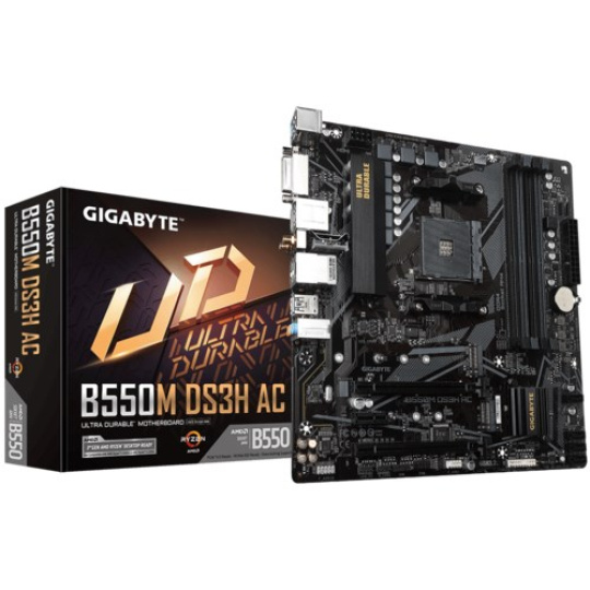 GIGABYTE MB Sc AM4 B550M DS3H AC