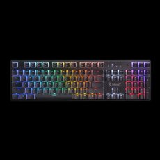 A4tech Bloody Podsvícená mechanická herní klávesnice S510R, Blue Switch, Pudding, USB, CZ, černá A4tech Bloody Podsvícená mechanická herní klávesnice S510R, Blue Switch, Pudding, USB, CZ, černá