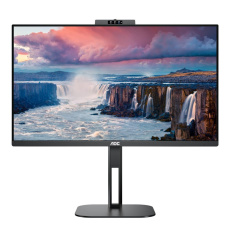 AOC MT IPS LCD WLED 23,8" 24V5CW/BK - IPS panel, 1920x1080, HDMI, DP, USB, USB-C, repro, pivot, webcam AOC MT IPS LCD WLED 23,8" 24V5CW/BK - IPS panel, 1920x1080, HDMI, DP, USB, USB-C, repro, pivot, webcam