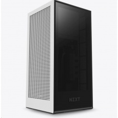 NZXT skříň H1 / mini ITX / 140 mm AIO chladič / 650W SFX-L 80Plus Gold modulární zdroj/riser card/USB-C/bílá